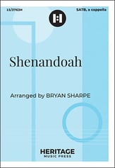 Shenandoah SATB choral sheet music cover